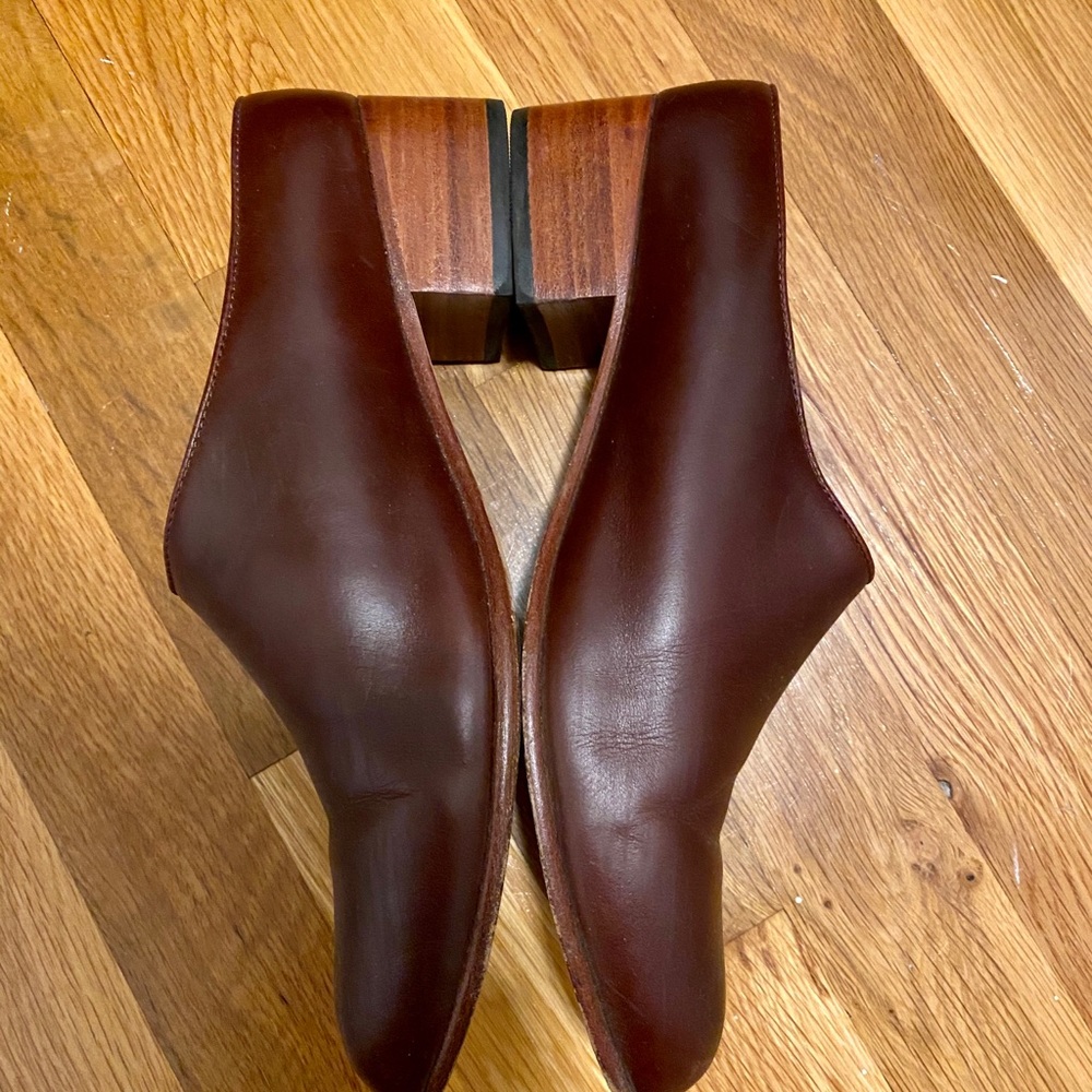 Nisolo Sofia, size 8, brandy